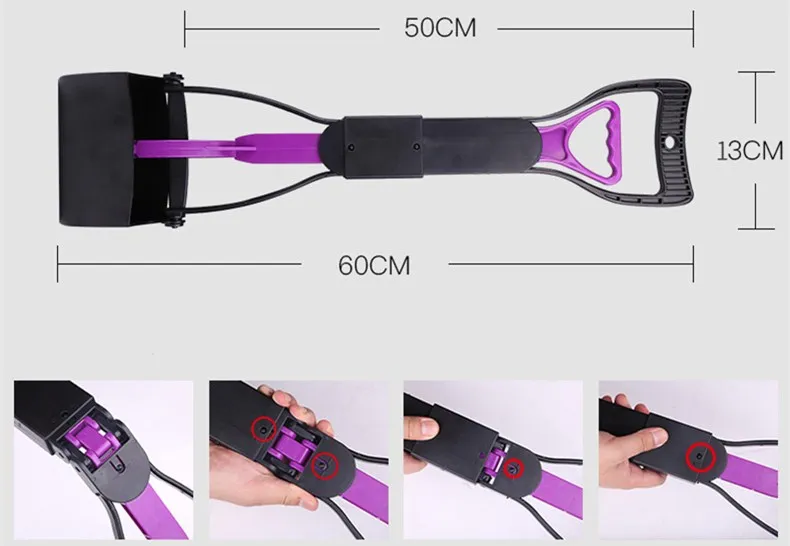 Pet Pooper Scooper с длинной ручкой захват, совок для уборки собачьих экскрементов для уборки животных отходы для собак щенков кошек отходы для уборки er инструменты для уборки на открытом воздухе