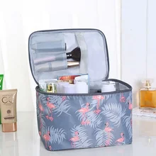 

Travel Waterproof Portable Women Makeup Bag High Capacity Toiletries Organizer Storage Cosmetic Cases Zipper Wash Beauty Pouch