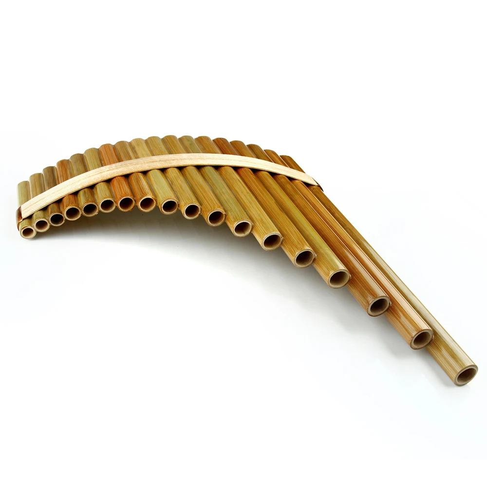 Pan flute bamboo 18 pipes F Key