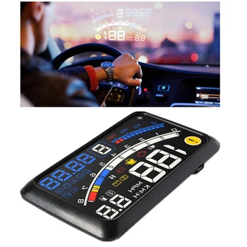 

E4 OBD2 HUD for Car 5.5 inch Head Up Display Overspeed Alarm System Universal Auto Electronic Voltage Alarms