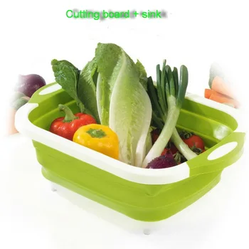 

Folding cutting board Amazon new multifunctional cutting board plastic portable folding sink