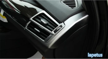 

Lapetus Matte Interior Refit For BMW X5 F15 2014 - 2018 / X6 F16 2015 - 2018 Dashboard Air AC Outlet Vent Decoration Cover Trim