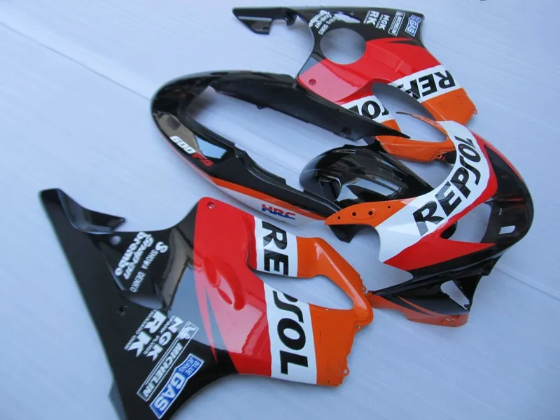 Repsol Red Black Fairing Kit For Cbr600 F4 99 00 Injection Mold