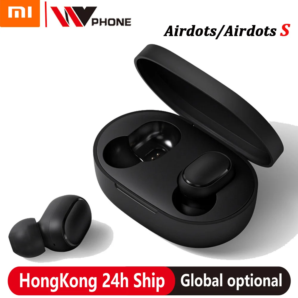 xiaomi airdots s tws Redmi Airdots TWS Wireless earphone Voice control Bluetooth 5.0 Noise reduction Tap Control|Bluetooth Earphones & Headphones| - AliExpress
