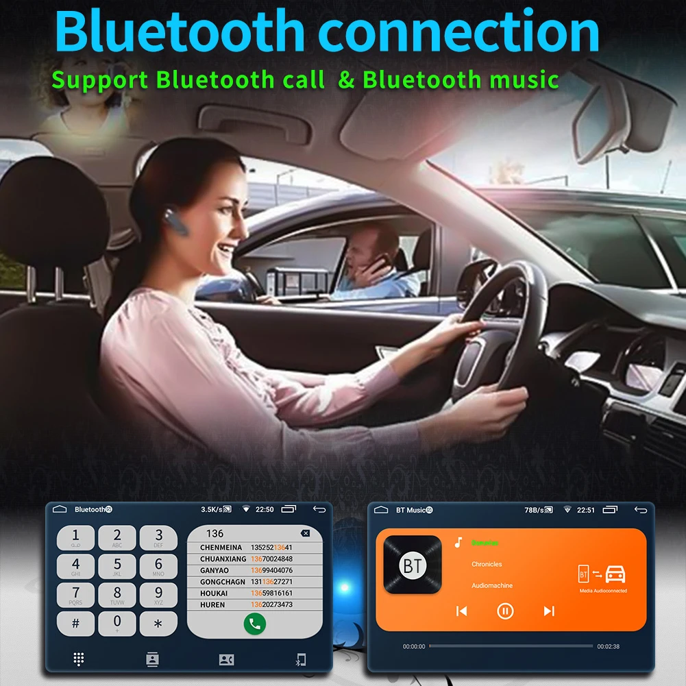Android 10.1 Car Radio Multimedia Video Player 9 inch FM WIFI Bluetooth GPS navigation Auto Stereo GPS In Dash Head Unit for VW
