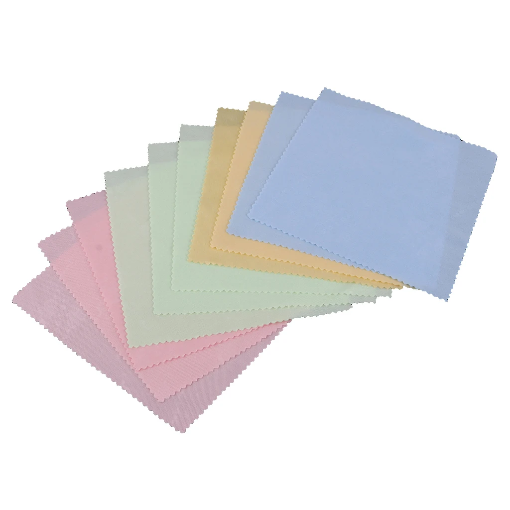 Practical 10Pcs Dust Removal Polishing Cloth for Models Making Building Tool