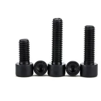 

10PCS/Lot DIN912 m5 Hex socket screw M5x6/8/10/12/16/20/25/30/35/40/45/50 12.9 Cap Head Screw