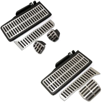 

Stainless Steel Automatic /Manual DSG AT/MT Pedal Includes Footrest+Brake+Gas Pedal For Volkswagen VW Passat B6 B7 CC