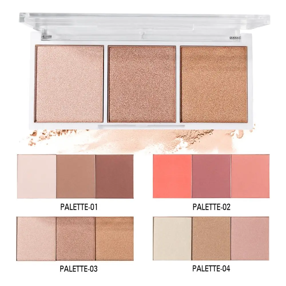 SACE LADY Highlighter Palette | Contour Powder Face Bronzer | Matte Makeup Palette | Pigmented Blusher Palette | Cosmetics image 6