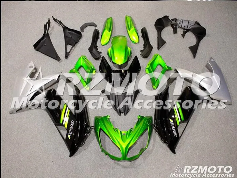 Мотоциклетный обтекатель abs комплект для Kawasaki Ninja650 ER6F 2012 2013 корпусные детали пресс-форм Магазин № 0043