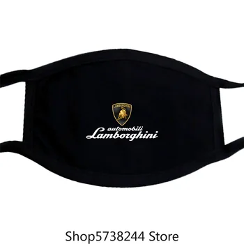 

Lamborghini Badge Emblem Lp61-Custom Mask SweaMasks Washable Reusable Mask
