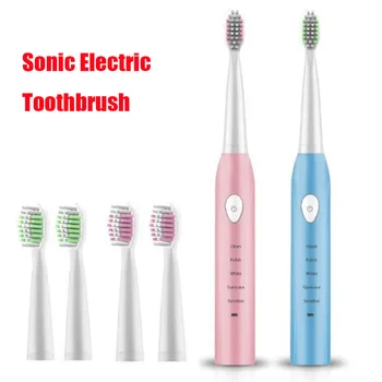 

Toothbrush Adult Child Rechargeable Toothbrush USB Rechargeable Toothbrush Automatic Soft Toothbrush Oral Cleaning