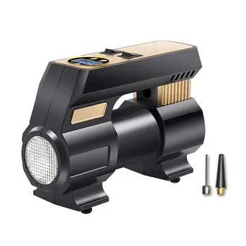 

Auto Air Compressor Protable Electric Auto Air Pump With Inflation Nozzle Intelligent Tire Inflator Pumb