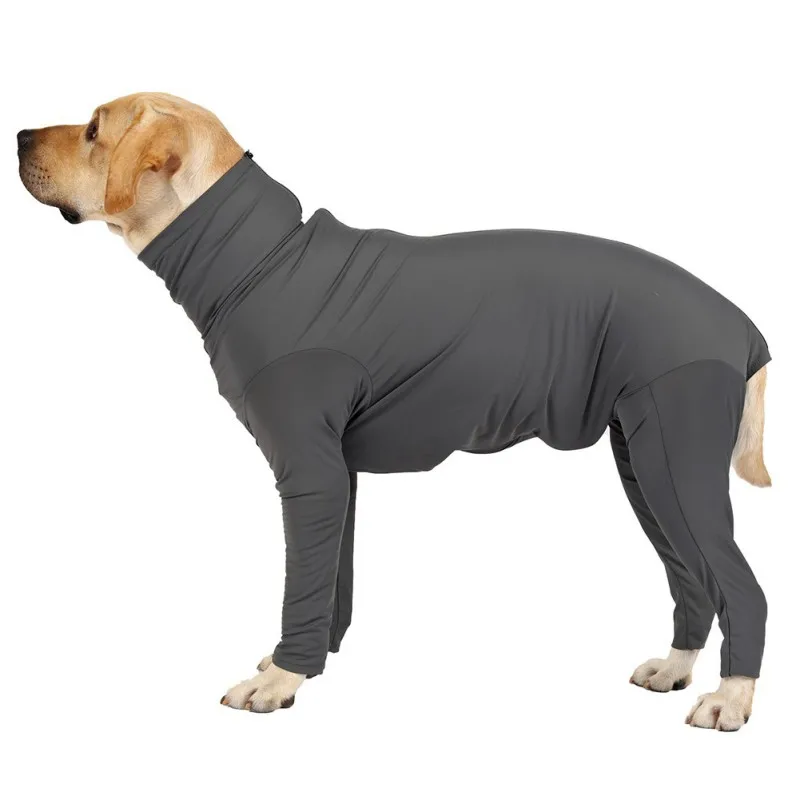 pijama para animais de roupa para macacão para proteção mangas confortável para cães de médio grande porte