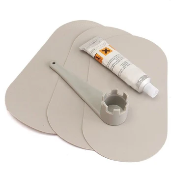 

Puncture Repair Air Bed Dinghy Adhesive Float Canoe Accessories Inflatable Patch Glue Kit Swimming Pools Rib Boat With Wrench