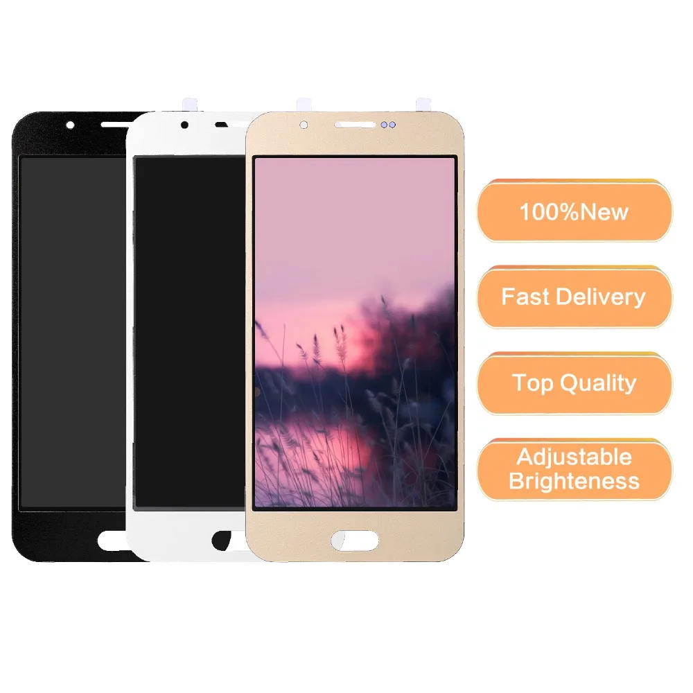 Для samsung Galaxy A8 A800 ЖК-дисплей A8000 SM-A800F ЖК-дисплей и сенсорный экран Регулируемая яркость дигитайзер сборка