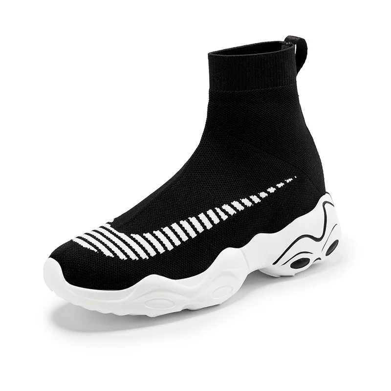 TopShoe Heren Schoenen Sneakers Sock Sneakers MS247 
