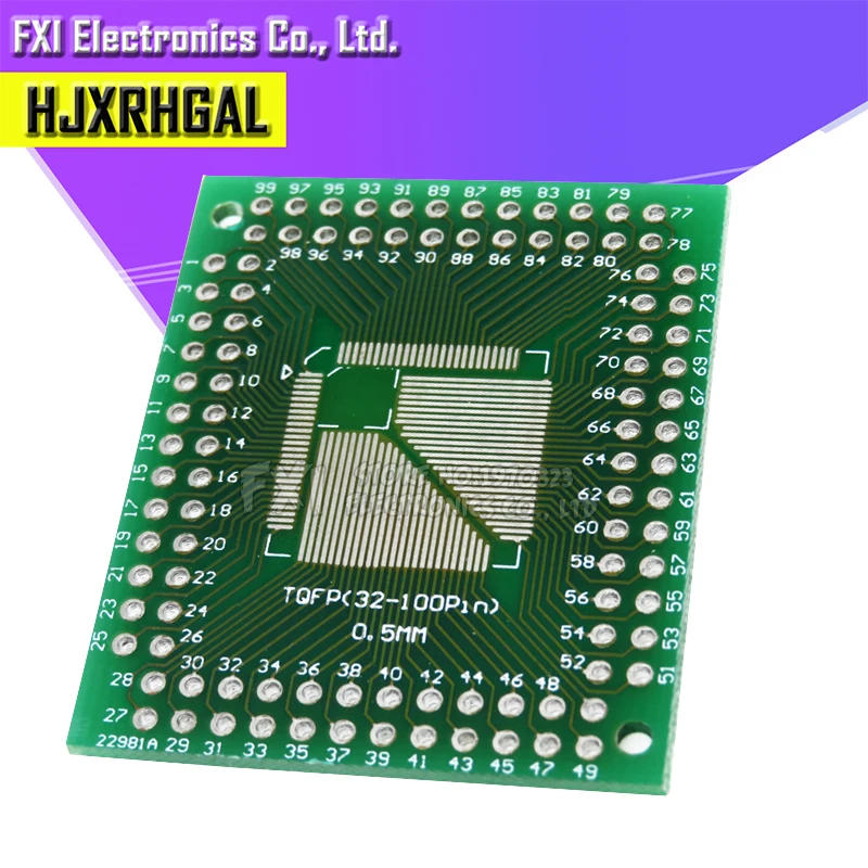5 шт. FQFP TQFP 32 44 64 80 100 LQFP для DIP передачи доска Pin шаг адаптер igmopnrq|lqfp board|lqfp adapter |