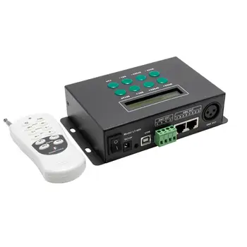 Online Pre-set Modes LT-800 With RF Remote Manual DMX512 Controller For RGB Light