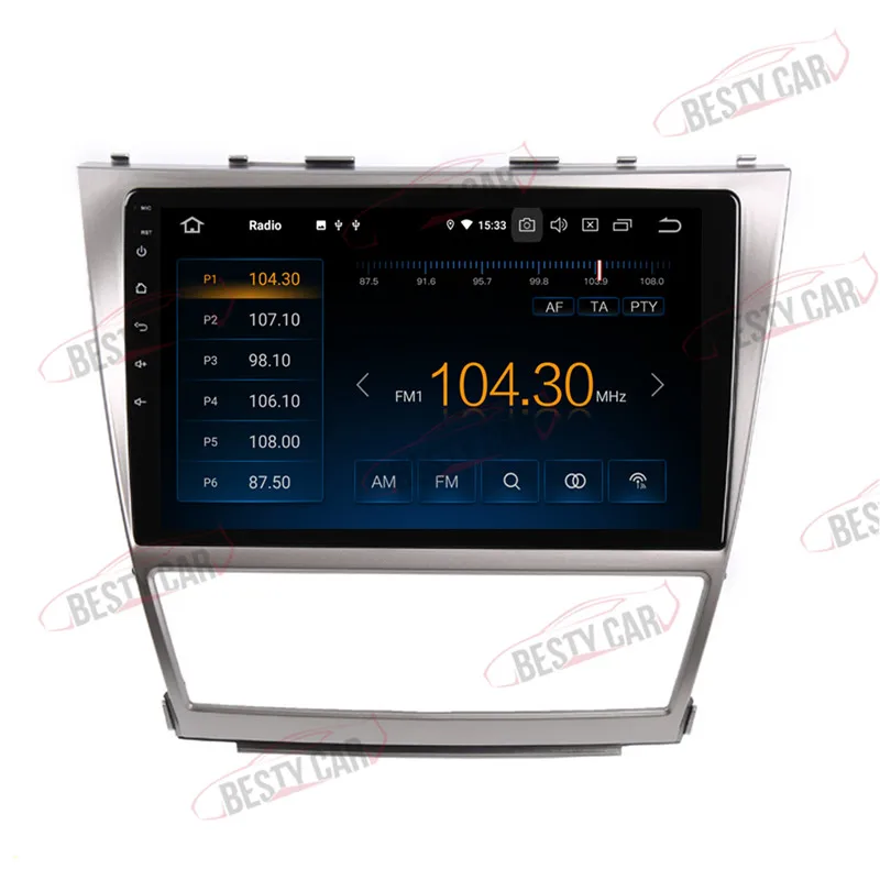 Sale 10.1‘’Android 9.0 Car Multimedia Player Stereo GPS for  Toyota CAMRY 2006 -2011 Navigation Head Unit Radio DSP 2.5D+IPS 5