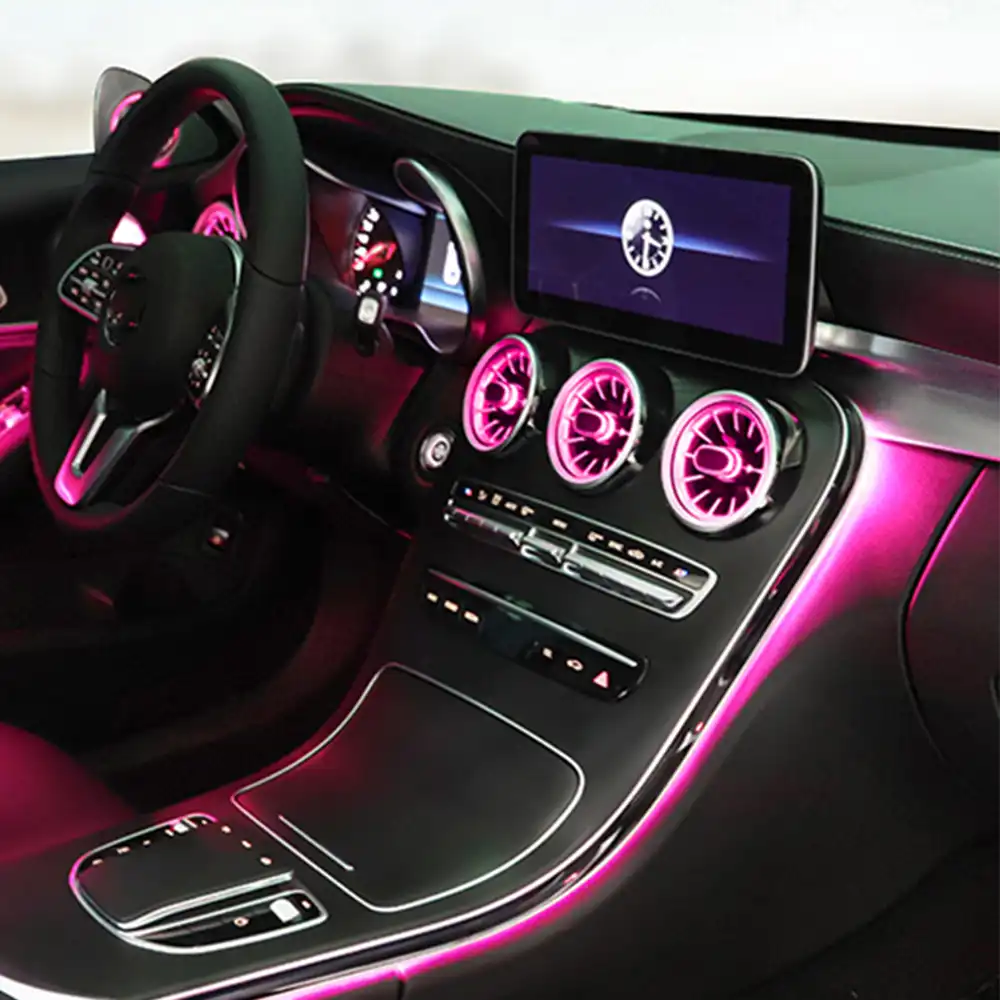 Upgrade 3/12/64 colors Ambient light lamp For W205 for Mercedes benz C GLC class C260 GLC C180