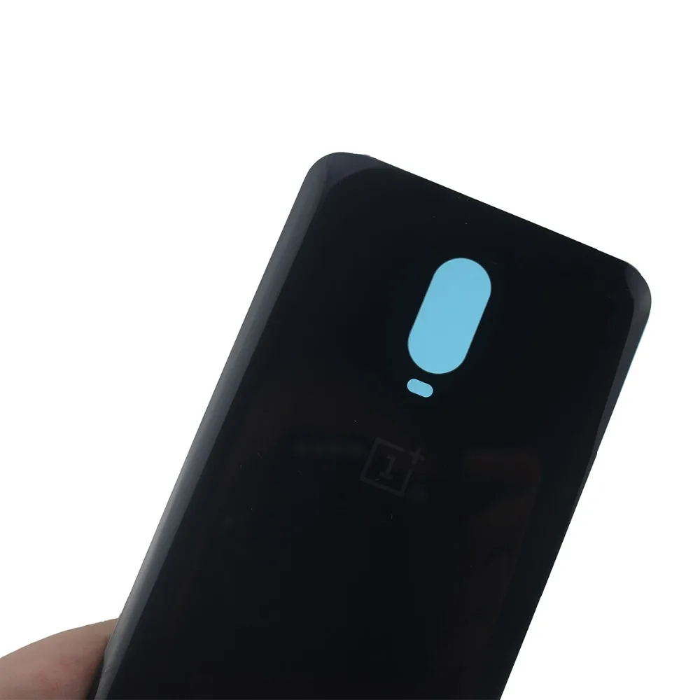 Для Oneplus 6T Крышка батарейного отсека задняя дверь корпус чехол для Oneplus 7 Pro Задняя стеклянная крышка Запасная часть