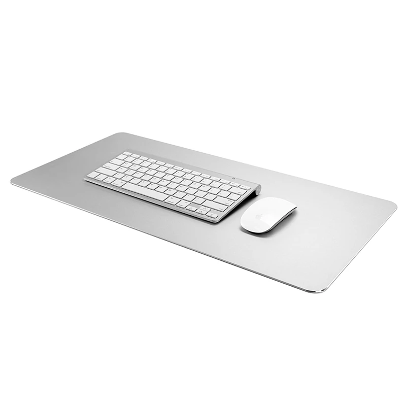 

Large Metal Mouse Pad Aluminum Alloy Mouse Pad Keyboard Pad Ultra-Thin Double-Sided Design Waterproof Mouse Pad Keyboard Pad for