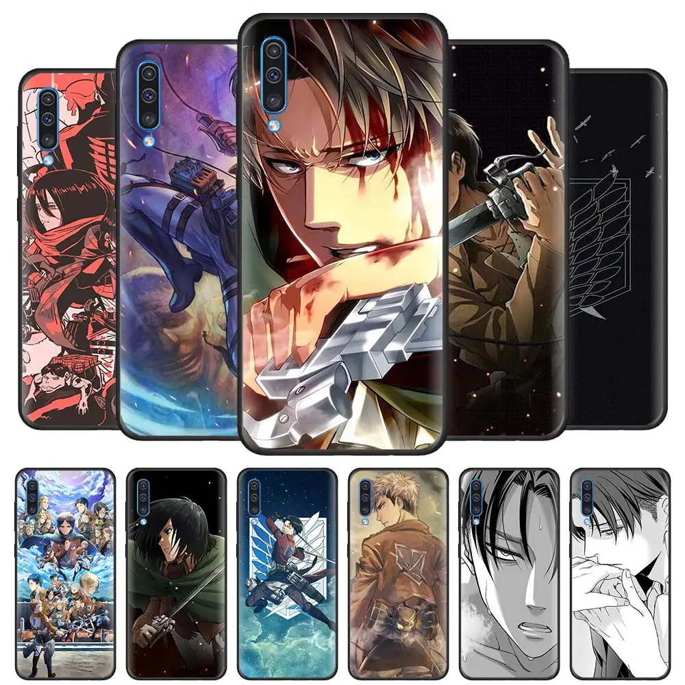 Чехол для Samsung Galaxy A70 A50 A90 5G A40 A30 A20 A70s A10 s A20e A10e Черный силиконовый чехол телефона с