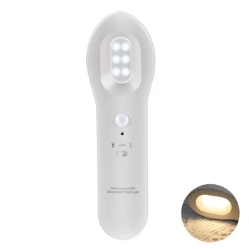 

LED Human Body Induction Night Light Lamp USB PIR Infrared Motion Sensor Lights R9JC