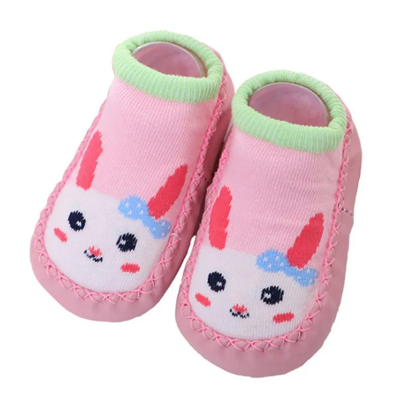 MV0132P (5) Повседневные Модные Детские Носки с рисунком из мультфильма, Нескользящие хлопковые носки-тапочки для малышей - Color: MV0132P (5)