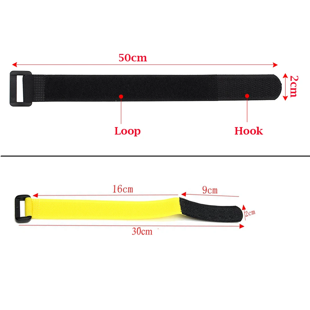 Bicycle Carrying Strap Bike Silicone Strap Bicycle Fixing Strap Bicycle Strap Bicycle Fixing Band 10 PC 2*50cm Reusable Fastening Bike Tie Nylon Hook & Loop Durable Multil Purpose Self-adhesive Strap Cable Ties