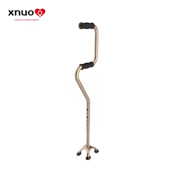 

Safety Elderly Walking Stick Elderly crutches cane medical non-arms four-legged non-slip cane paralyzed walker XNUO