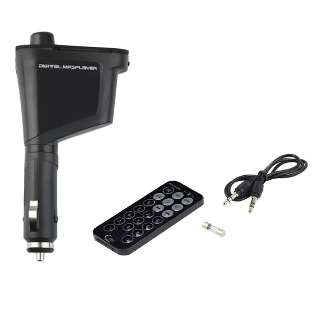 3 в 1 беспроводной Bluetooth fm-передатчик MP3 плеер Автомобильный комплект для iphone+ пульт дистанционного управления автомобильный аудио плеер
