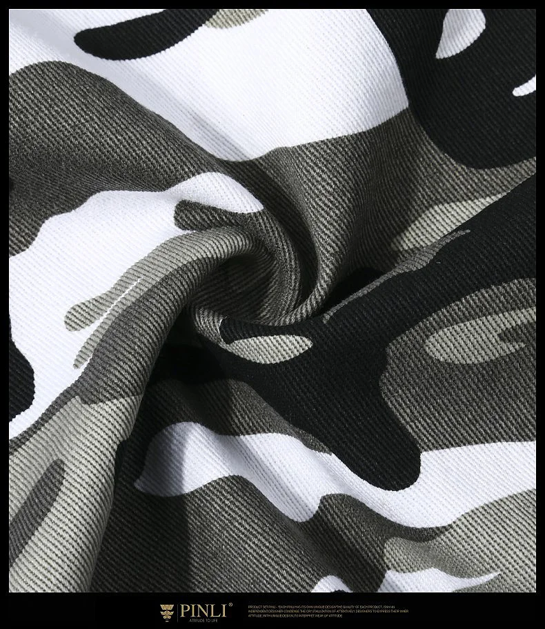 Militar standard Promotion куртка-бомбер для мужчин, Pinli продукт, сделанный осенью, новая мужская куртка с отворотом с принтом, пальто B193204057
