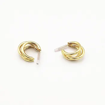 

New arrival! 30x17mm 50pcs C-shape Ear Stud for Hand Made Earrings DIY parts,Jewelry Accessories Findings & Components