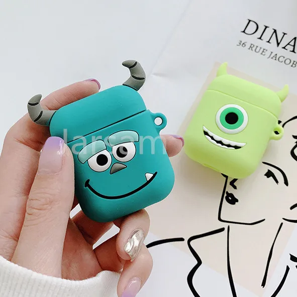 

Cute Cartoon Wireless Earphone Case For Apple AirPods Silicone Charging Headphones Case for Airpods Protective Cover