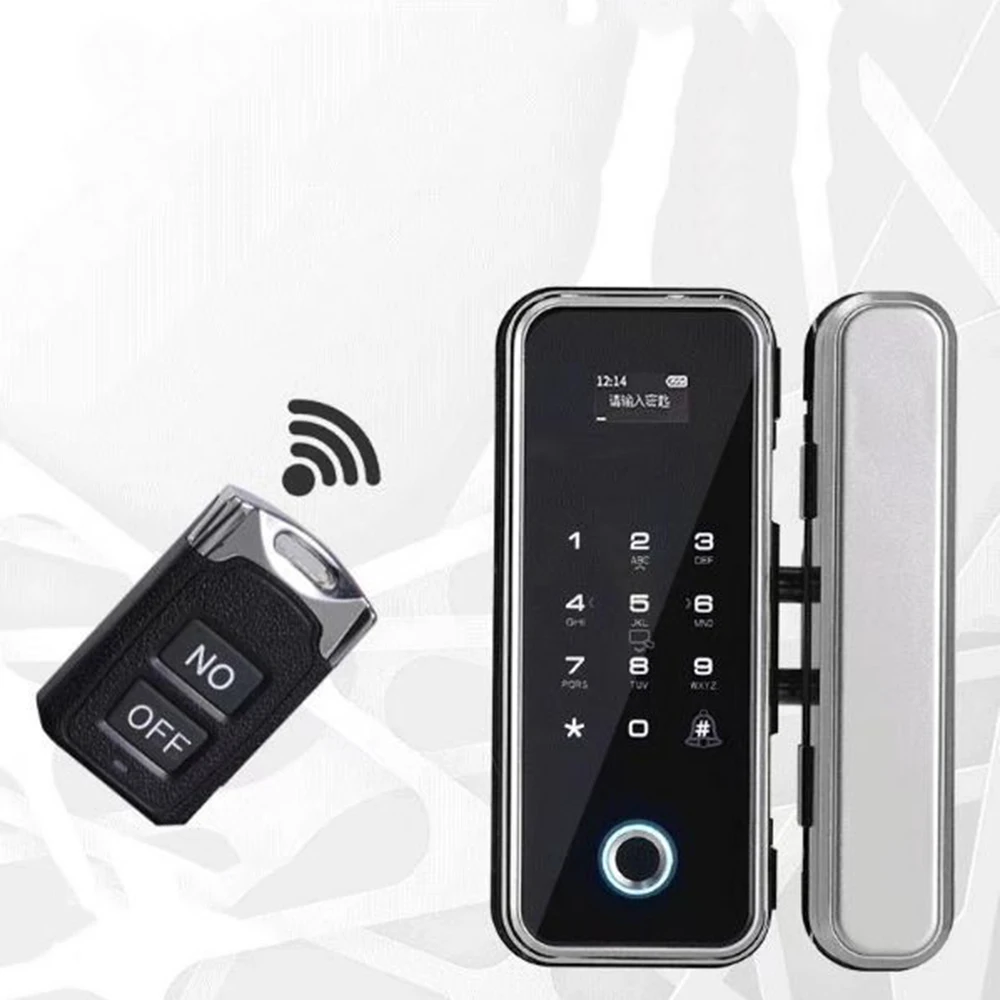 Умный дверной кодовый замок с отпечатком пальца, биометрический Электрический замок без ключа, легко установить код RFID карты дистанционного разблокировки мобильного приложения