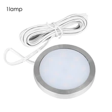 3/4/6/8/10 шт. светодиодная подсветка под шкаф Кухня светильник s 12В 2Вт лампы дневного света с выключателем домашняя костюмерная лампа витрина лампы для украшения