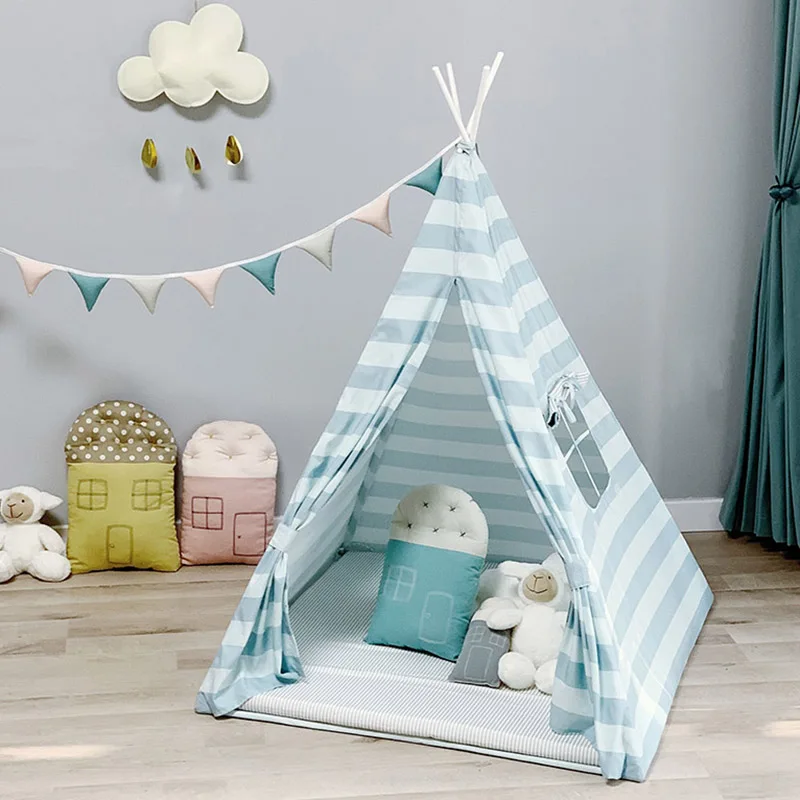 Teepee Tent for Kids Cotton Play Tent 