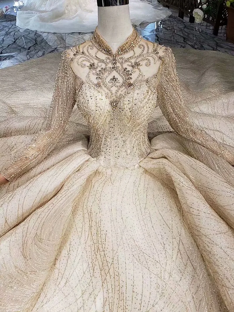 

light golden baroque rhinestone beading long ball gown long dress vintage medieval dress Renaissance princess Victoria dress