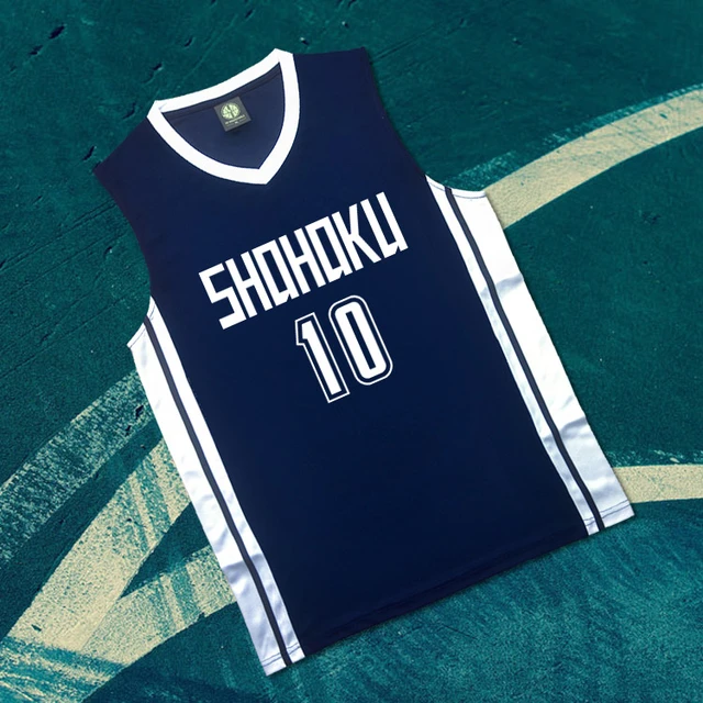 Slam Dunk Sakuragi No10 Basketball Costume SHOHOKU Jersey vest