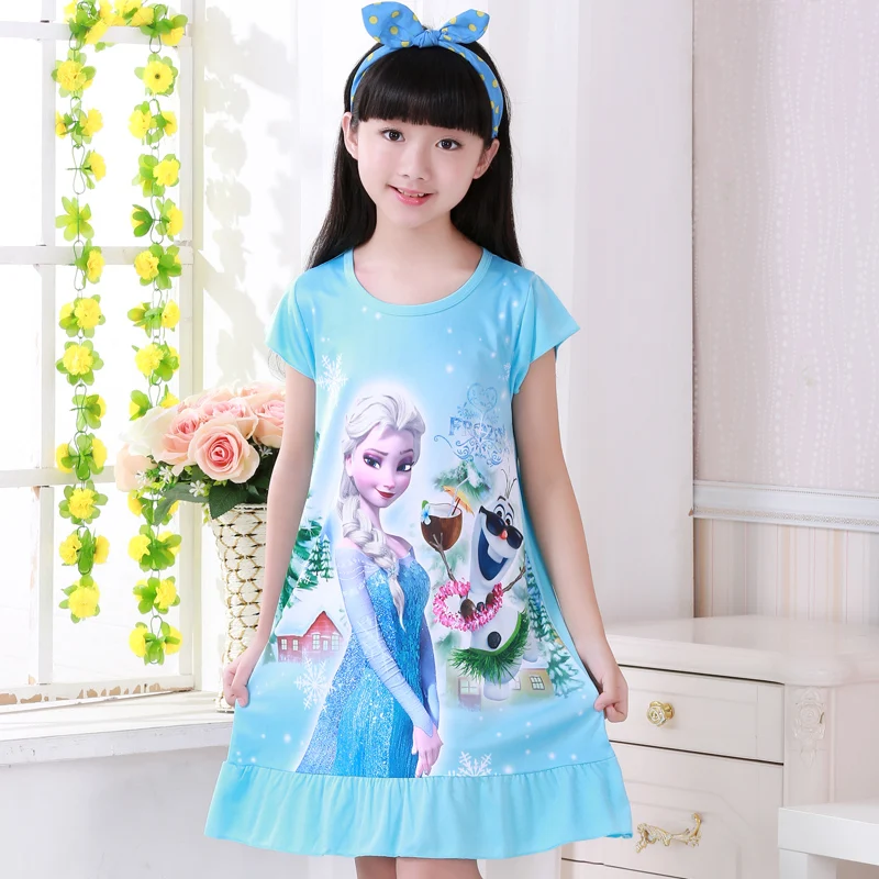 Girls Dress Christmas Elsa Dress Kids Dresses for Girls Vestido Infantil Children Clothing