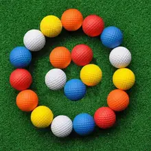 2pcs Blue Yellow Orange Golf Pu Sponge Ball Pet Foam Golf Accessories Supplies 2021 Practice Hot Indoor Training Sports Bal W5u7