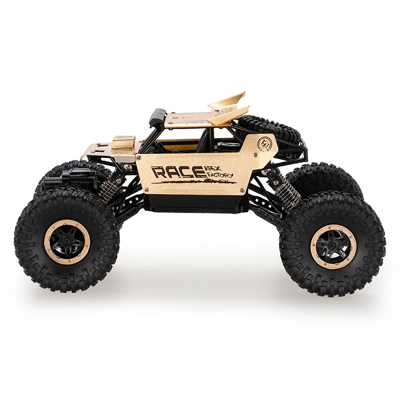 Flytec 9118 1/18 сплав тела гоночный автомобиль привод гусеничный RC багги автомобиль 2,4G 4WD высокая скорость радио дистанционное управление скалолазание автомобиль