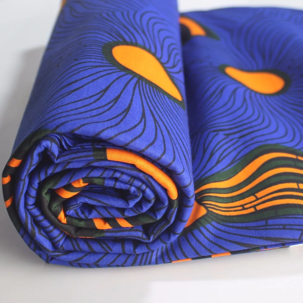 Высокое качество Дашики воск абстрактный элемент DIY ткань