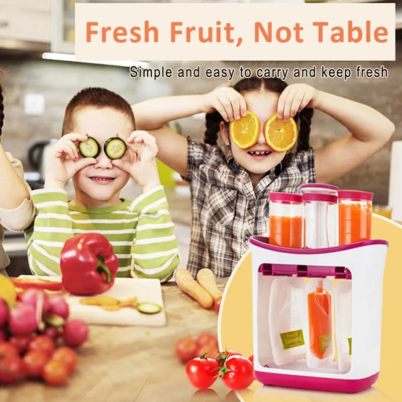 Детское питание производитель органического хранения продуктов для новорожденных фруктов емкости для сока для кормления детей изоляционные сумки для хранения детского питания