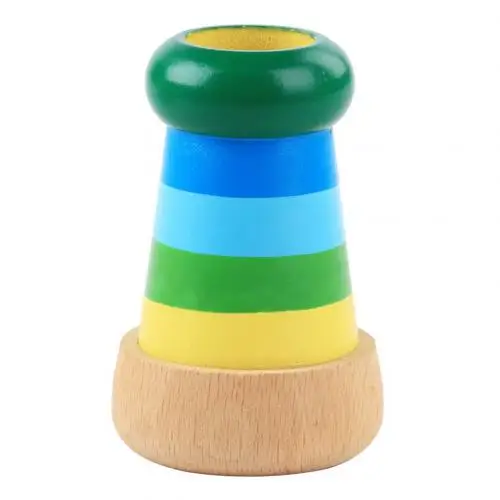 4 Wooden Kids Bee Eye Effect Kaleidoscope Multi Prism Observation Educational Toy - Цвет: 4