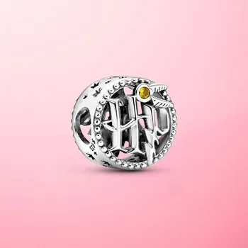 

2020 New Arrival 925 Sterling Silver Openwork Icons Charm Beads Fit Original Pamura Bracelet Silver S925 Jewelry Gift