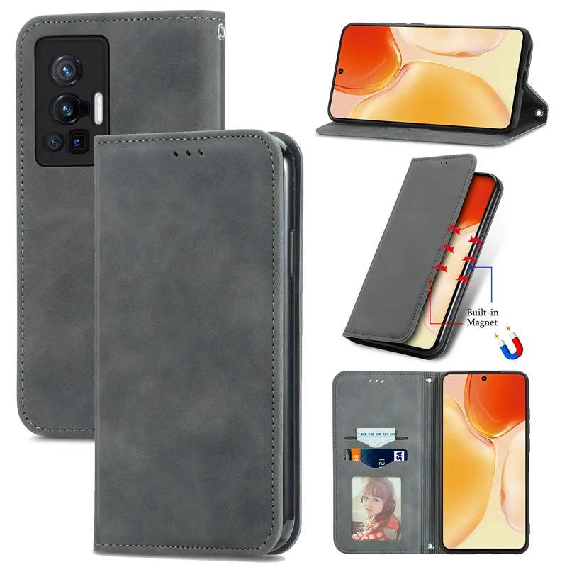 flip para Vivo X100 Pro 5G, X80
