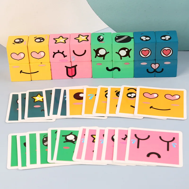 Juguetes De Bloques De Construccion Con Palabras De Madera Para Ninos Juguete Educativo De Aprendizaje Temprano Aprendizaje De Inteligencia Regalo Montessori Cubos Magicos Aliexpress
